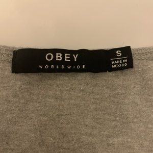 Obey tube top